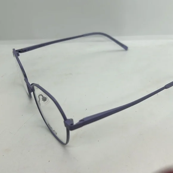 ECO Chia Eyeglasses Frames RXable & Magnet Sunglasses Lavender 50-18-140 MWT